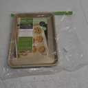 Nordic Ware Naturals Aluminum NonStick Baker's Quarter Sheet Small, Gold