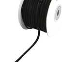 May Arts 1/8-Inch Wide Ribbon, Black Velvet