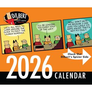 Dilbert Daily Desk Calendar 2026 Edition by Scott Adams