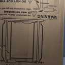 Fairy Baby 29.5-38.5 Inch Wide Triple Lock Acrylic Baby Gate for Doorways