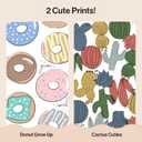 The Honest Company Comfort Dry Disposable Daytime Diapers for Sensitive Skin, Hypoallergenic, Fragrance-Free, Donut Grow Up + Cactus Cuties, Super Club Box, Size 4 (22-37 lbs), 104 Count