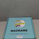 MAONAME 13" Gold Charger Plates Set of 8, Round Reef Chargers for Dinner Plates, Plastic Plate Chargers for Table Setting, Wedding Decor