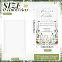Fumete 120 Pack Wildflower Seed Packets Bulk Memorial Day Wildflower Coin Envelopes Kraft Small Celebration of Life Funeral Favors for Guests Loss of Loved One Veterans Day Gift, 3.9 x 2.4 Inch