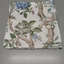 Chinoiserie Square Tablecloths 60x60 Inches Blue Green Floral Birds Decorative Square Tablecloths Modern Washable Reusable Vintage Flower Table Covers for Home Kitchen Dining Room,Party Decor