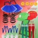 PIIDUOO Halloween Costumes Accessories for Adults Women - Duo Halloween Costumes for Best Friends - 2 Person Cosplay Party Set for Teen Girls