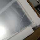 White Framed Bathroom Mirror 28x32, White Vanity Mirrors for Wall