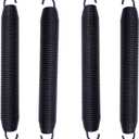 R3847 Replacement Spring Kit (4-Pack) for HWH Hydraulic Leveling Jacks - 13-3/8" Heavy Duty Black Springs