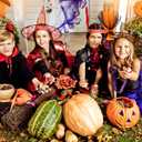 VALICLUD Halloween Witch Broom Props Kids Witch Broomstick Halloween Broomstick Costume Accessories Cosplay Accessories