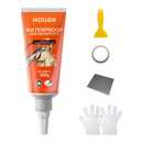 Concrete Crack Filler, Heavy-Duty Cement Crack Filler, Self Leveling Concrete Sealer for Driveway, Walkway, Patio, Waterproof Outdoor Caulking Glue, Gray, 8.8 Floz (1 Pack)