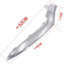 Right Front Bumper Chrome Trim Molding Passenger Side A2128852874 Compatible With Mercedes-Benz E-Class Sedan 2014-2016 W212 E250 E350 E400 E500 E550 Does Not Fit Coupe