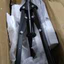 2PCS Pipe Jack Stand, Heavy Duty Pipe Stand, 2500LB Jack Stands Carbon Steel with Portable Folding Legs 28-52 Inch Height Adjustable 1/8"-12" Capacity