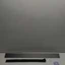 30" Slide-in Range Rear Filler Kit W10113901A, Stove Gap Universal Triangular Filler Strip, Cooktop Trim Kit Between Stove and Backsplash for Whirlpool & Most Brand, Durable Aluminum, Black