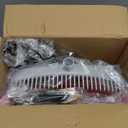 Broom and Dustpan Set, 54 Long Adjustable Household Hand Broom with Dustpan Teeth to Clean Hair Broom with Dustpan Set Heavy Duty to Clean Hair for Home Lobby Office (Pink)