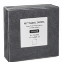 Grey Square Felt Sheet for Sewing DIY 12" X 12" 12PCS