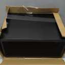 Printer Stand,Desktop Printer Stand with 2-Tier Storage Shelves for Home OfficeDesk Organizer with Drawer and 2 Pen Holders for Fax Machine Scanner Files