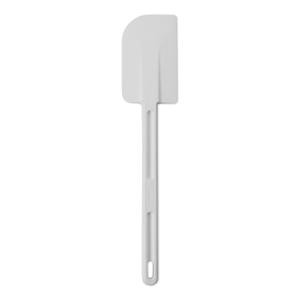 9 Pack Rubbermaid Commercial Products Scraper Spatula/Food Scraper 13.5-Inch Dishwasher Safe White Heavy Duty Rubber Silicone Spatula for Resturant/Home Cooking/Baking 