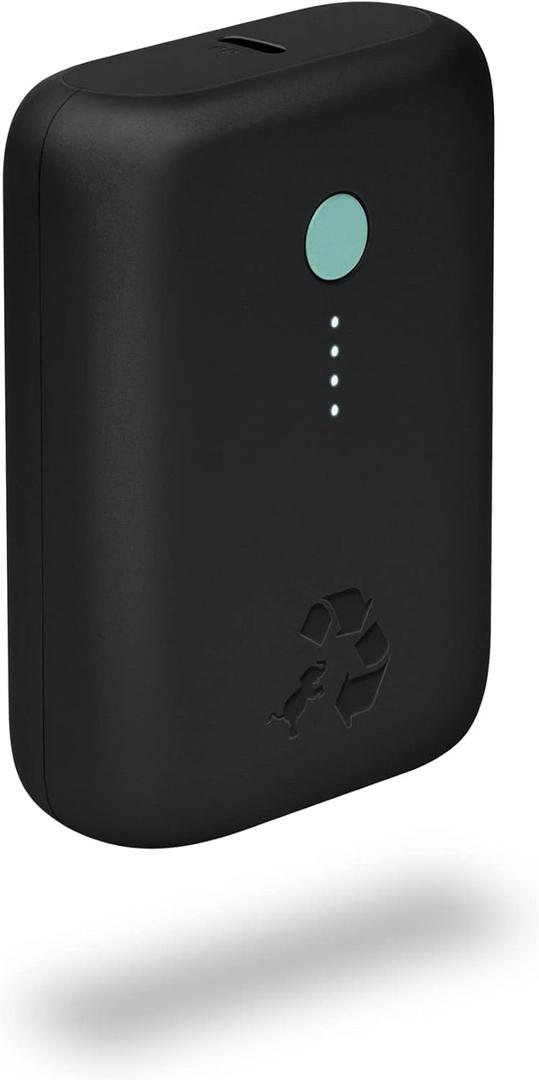 Champ Lite Portable Charger, 5200mAh Fast Charging Power Bank 15W USB C and A Port with Cable, Travel Essential Battery Pack for iPhone Galaxy Pixel MacBook iPad Kindle Airpod Laptop Tablet (BLACK)