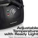 Hamilton Beach Cool Touch Electric Deep Fryer with Basket and Lid, 2 Liters / 8 Cups Oil Capacity, Adjustable Temperature, 1500 Watts for Fast Heat-up, viewing Window Easy to Clean, Black (35021)