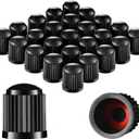 3 x DBlosp Car Tire Valve Stem Caps, 50 PCS Plastic Tire Valve Stem Caps, Durable & Stylish Air Caps for Cars, SUVs, Trucks, Bikes, Motorcycles - Corrosion Resistant, Leak-Proof Accessories