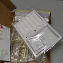 3 Tier Bracelet Holder Display - Detachable T Bar White Velvet Bracelet Holder, Jewelry Holder Organizer for Bracelet, Necklace, Earrings, Rings