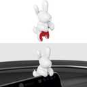 for Tesla Model Y 2026 Dog Mode Mini Screen Decoration Ornament Funny Decors Compatible with 2017-2026 Tesla Model 3 and New Model Y Juniper Interior Accessories (Gift Box)
