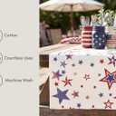 PurpleEssences 4th of July Table Runner - Pack of 1 - 14x72 Inches - Independence Day Indoor Outdoor Decorations - Constellation of Independence