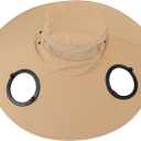 USB Rechargeable Solar Fan Hat Adjustable Sunshade Cool Breeze for Men Women Gardening Sun Hat