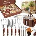 Gardening Christmas Advent Calendar for Adult Women Men 2025, 12 Days Gifts Garden Hand Tools Set with Storage Bag and Garden Gloves, Outdoor Plant Gardener Kit for Male Mom Dad Husband Wife Boyfriend