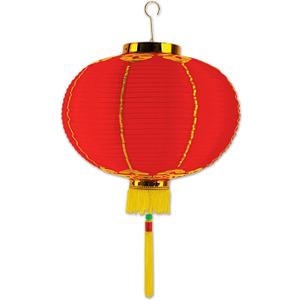 Beistle Good Luck Lantern with Tassel (1 Count (Pack of 1))