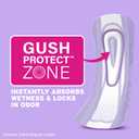 Poise Ultra Thin Incontinence Pads for Women, 5 Drop, Long, 36 ct