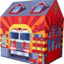 POCO DIVO Fire Station Play Tent Kids Pretend Playhouse