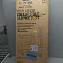 Olympia Tools 85-188 Pack-N-Roll Folding Collapsible Service Cart, 150LB Capacity, Black