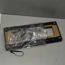 HOME VISION TV Wall Mount Fixed for Most 26-65 Inch Flat/Curved TVs with Max VESA 400X400mm up to 99Lbs Fits 16 Inch Wood Studs, Universal Low Profile Wall Mount TV Bracket, Space Saving HV8401