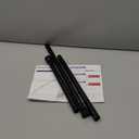 1pc Tension Curtain Rod for Windows 27 to 50 InchSpring Tension Rods Black Curtain Rods Adjustable Spring Rod Extendable Tension Rod for Kitchen, Bathroom, Window, Bookshelf