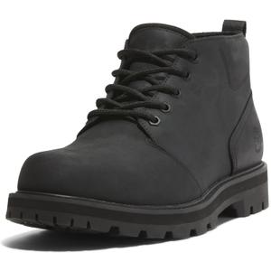 Timberland mens Britton Road Waterproof (7, Black Full Grain)