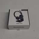 (Upgraded Version) Wireless Headset, Bluetooth Headset with Noise Cancelling Microphone, Best Headphones with Mic Mute & USB Dongle for PC/Computer/Laptop/Cell Phones/Remote Work/Call Center