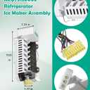 AEQ73130002 AEQ73209904 Ice Maker Assembly Kit Compatible with LG and Kenmore refrigerators,Replacement Part Number 3283890,AP5959515,PS11700763,EAP11700763 Etc