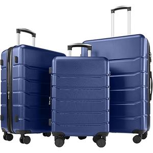 DUMOS 24 Inch Luggage, Hardside Suitcase with Spinner Wheels, Lightweight ABS Hard Shell Travel Luggage, Rolling Suitcase with TSA Approved Lock for Travel & Business, Blue DUMOS 24 Inch Luggage, Hardside Suitcase with Spinner Wheels, Lightweight ABS Hard Shell Travel Luggage, Rolling Suitcase with TSA Approved Lock for Travel & Business, Blue