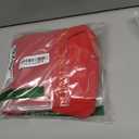 SAUNGKUAI Women's Plunge Deep V Neck Long Sleeve Bodysuit Double Lined Thong Body Suit Shirt Tops (Medium, Red)