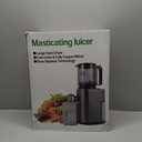 Cold Press Juicer, 5.5inch Wide Feed Chute Juicer Machine, Slow Masticating Juicer for Whole Vegetables & Fruits, Gray