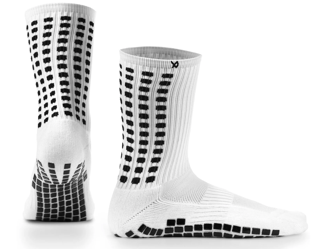 Lux Dual Grip Socks - Soccer Grip Socks for Men and Women. GripArray Performance & Comfort