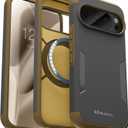 Maledan Magnetic for Pixel 10 Pro Case & Pixel 10 Phone Case [Fit for MagSafe & Pixelsnap] [Exclusive Impact Foam] - Ultra Protective Dual Layer Bumper Cover for Google Pixel 10/10 Pro (AnthraciteYellow)