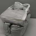 Comfort Spaces 100% Cotton Sheet Set Breathable, Lightweight, Soft with 14" Elastic Pocket Fits up to 16" Mattress, All Season Cozy Bedding, Matching Pillow Case, King Grey 4 Piece