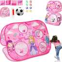 3-in-1 Sticky Game Set for Kids, Girls' Party Games, Multiple Game Combinations, Soccer Bean Bag Throwing Toy Set