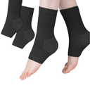 One Compress Bamboo Foot Sleeves, 2025 New Ankle Brace Protection Socks for Women, Ankle Compression Socks for Swelling Sprain Plantar Fasciitis Relief