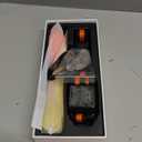 GPS Wireless Dog Fence System, Electric Dog Fence Using GPS Electric Satellite Technology, IPX7 Waterproof Rechargeable Design, GPS Dog Collar Has 2 Modes Circular and Free-Form Fence (Orange)