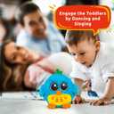 KiddoLab Baby Toys 6-12 Months & Up - 'Mr. Blue' Dancing & Singing Bird - Sound & Touch Activated Musical Toy for Boys & Girls - Ideal Gift for Infants, Babies & Toddlers
