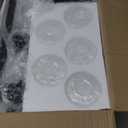 5-Light Black Bathroom Vanity Light, Modern Vanity Lighting Fixture for Bathroom, 31" Matte Light Fixture, Wall Sconces with Clear Glass Shade, Black Bathroom Wall Light Over Mirror