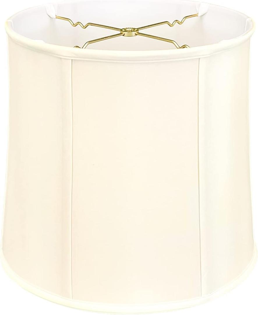 Royal Designs, Inc. BSO-719-10EG Drum Basic Lamp Shade, 9 x 10 x 10, Eggshell
