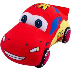 9.5 inch Car Plush Toy, Car Shaped Plush Pillow, Super Cute Car Plush Cushion, Racing Car Stuffed Doll Great Gift for Kids Birthday Party